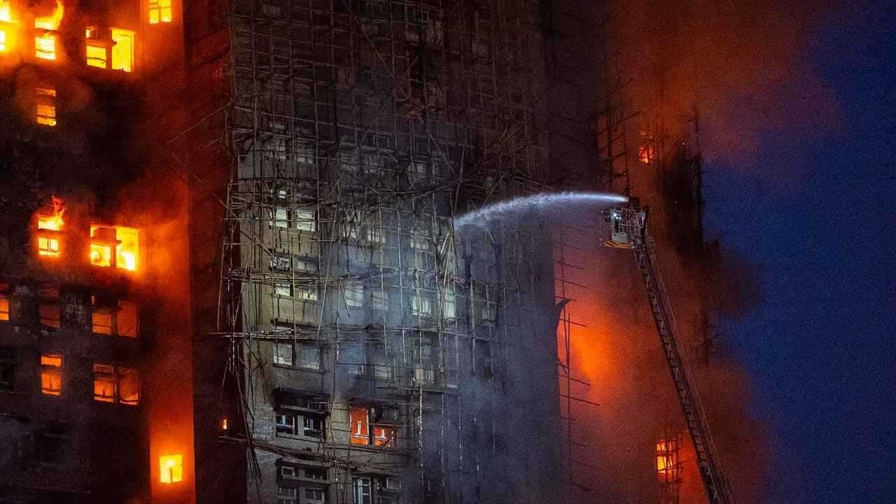 ارتفاع حصيلة حريق هونغ كونغ إلى 146 قتيلاً