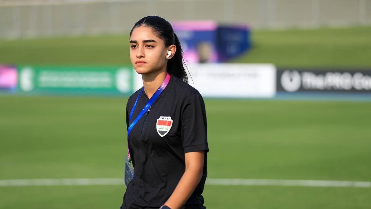 تشكيلة سيدات العراق لمواجهة الأردن في نصف نهائي غرب اسيا