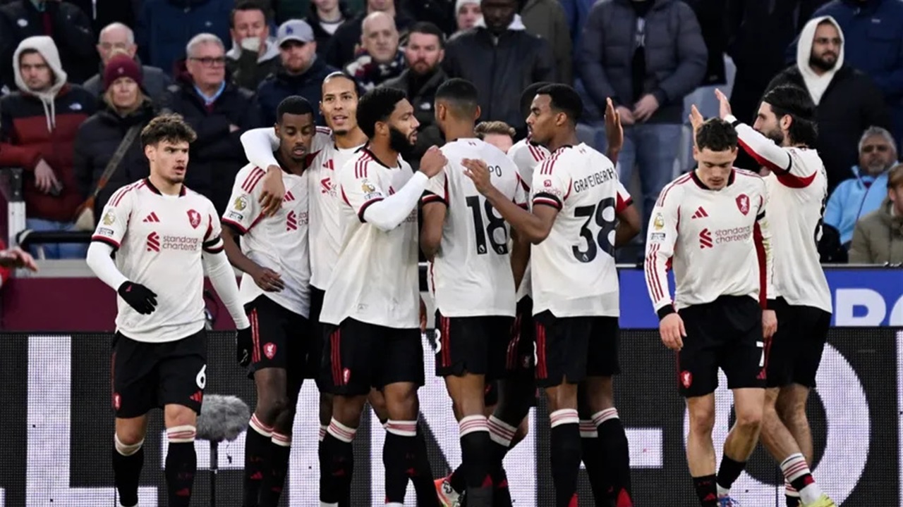 بغياب صلاح.. ليفربول يهزم وست هام يونايتد