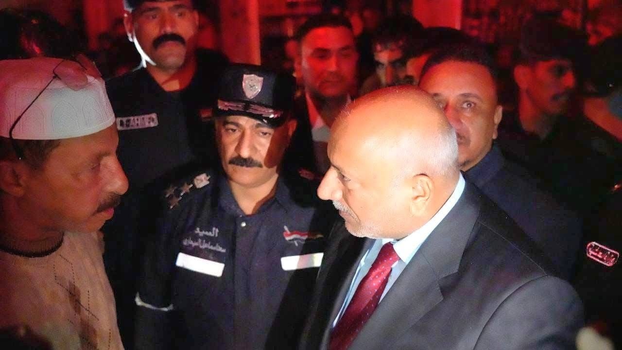 محافظ كربلاء يشرف على إخماد حريق ويؤكد أهمية تعليمات السلامة
