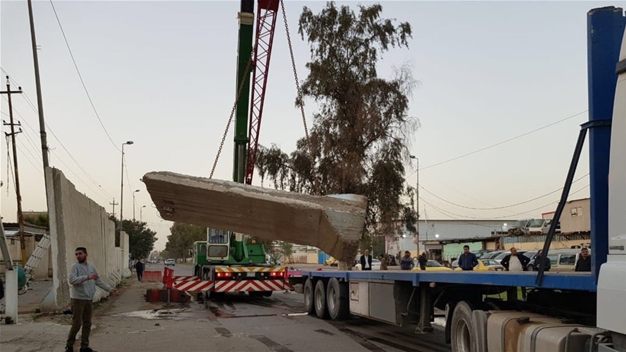 الغزالية تودع الصبات الكونكريتية (صور)