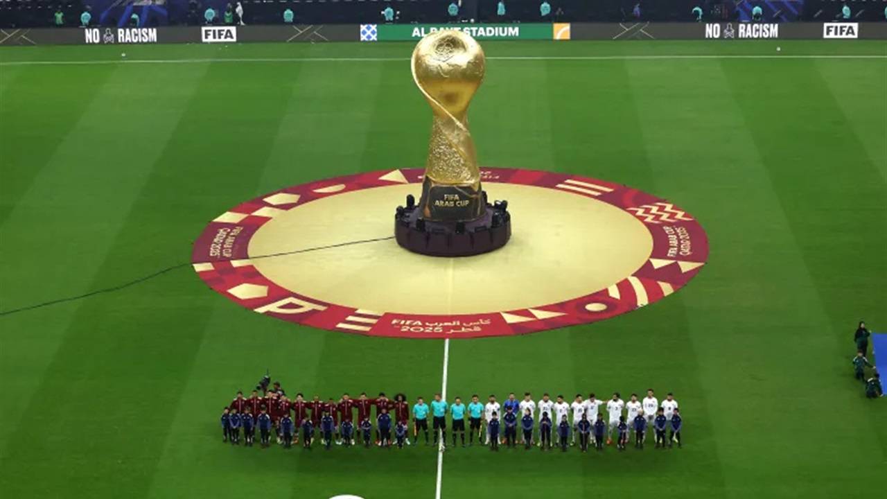 موعد مباريات اليوم بكأس العرب 2025 والقنوات الناقلة 