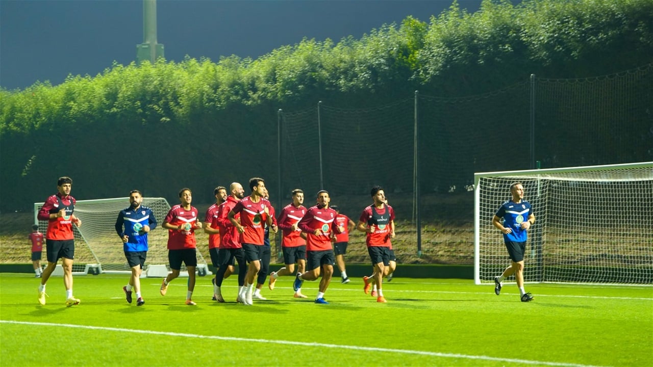 بالصور.. أسود الرافدين يستعدون لمواجهة السودان يوم السبت