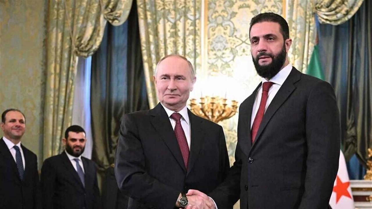 بمناسبة مرور عام على التغيير.. بوتين يبعث برقية تهنئة إلى الشرع 