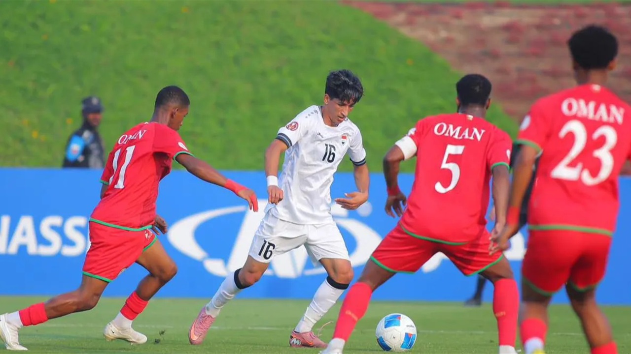 أولمبي العراق يهزم عُمان بهدفين في بطولة كأس الخليج