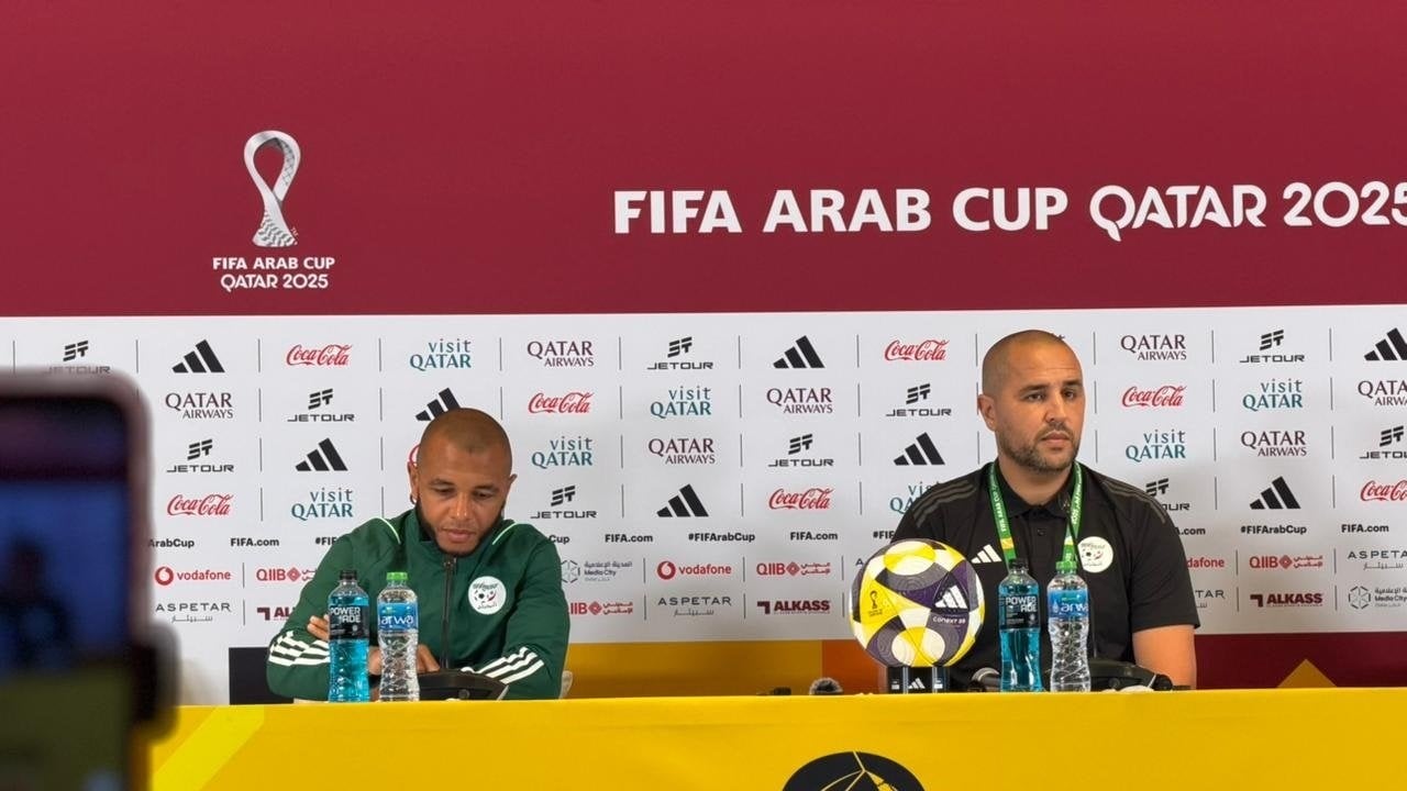 مدرب الجزائر يثني على شجاعة العراق ويؤكد: هدفنا التأهل لدور الـ16