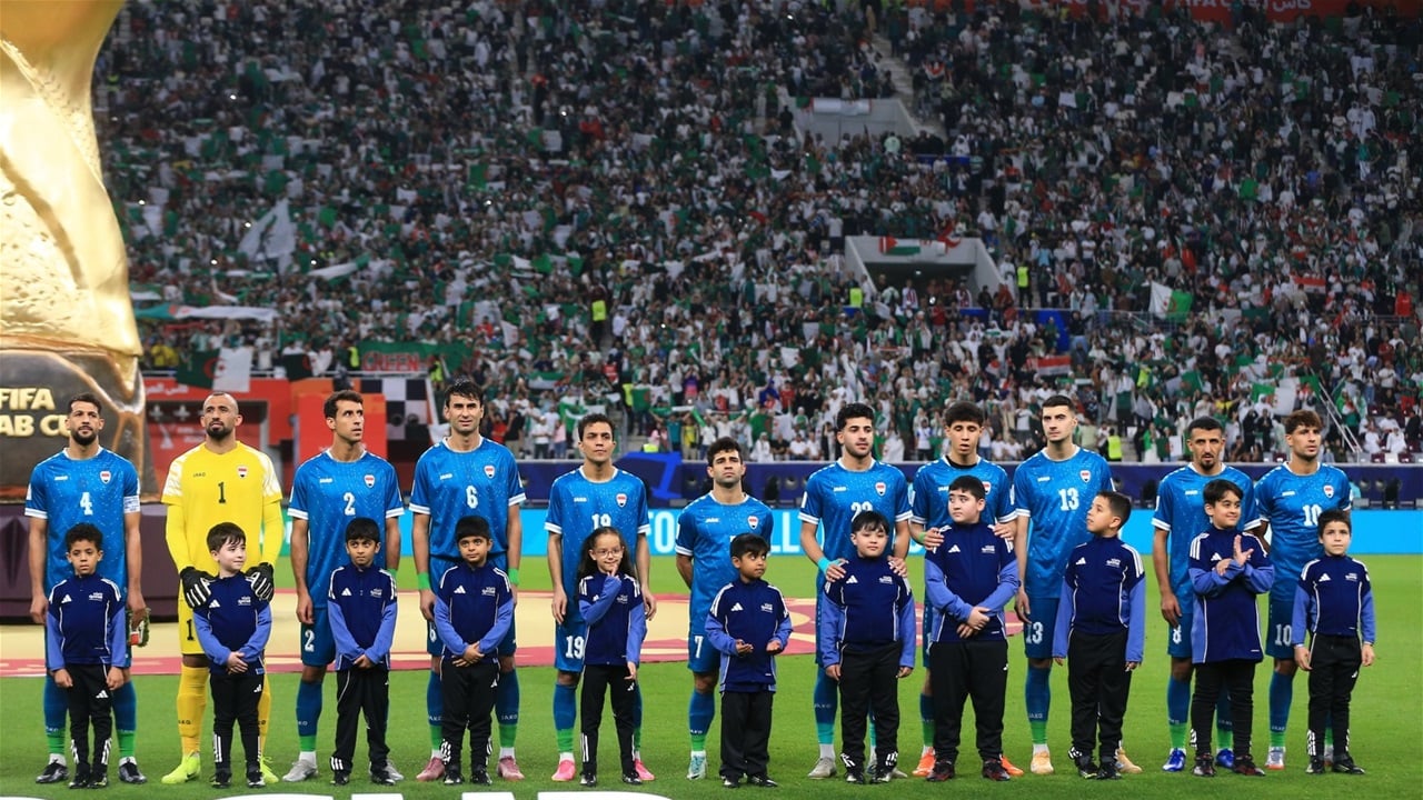 العراق يخسر من الجزائر في بطولة كأس العرب