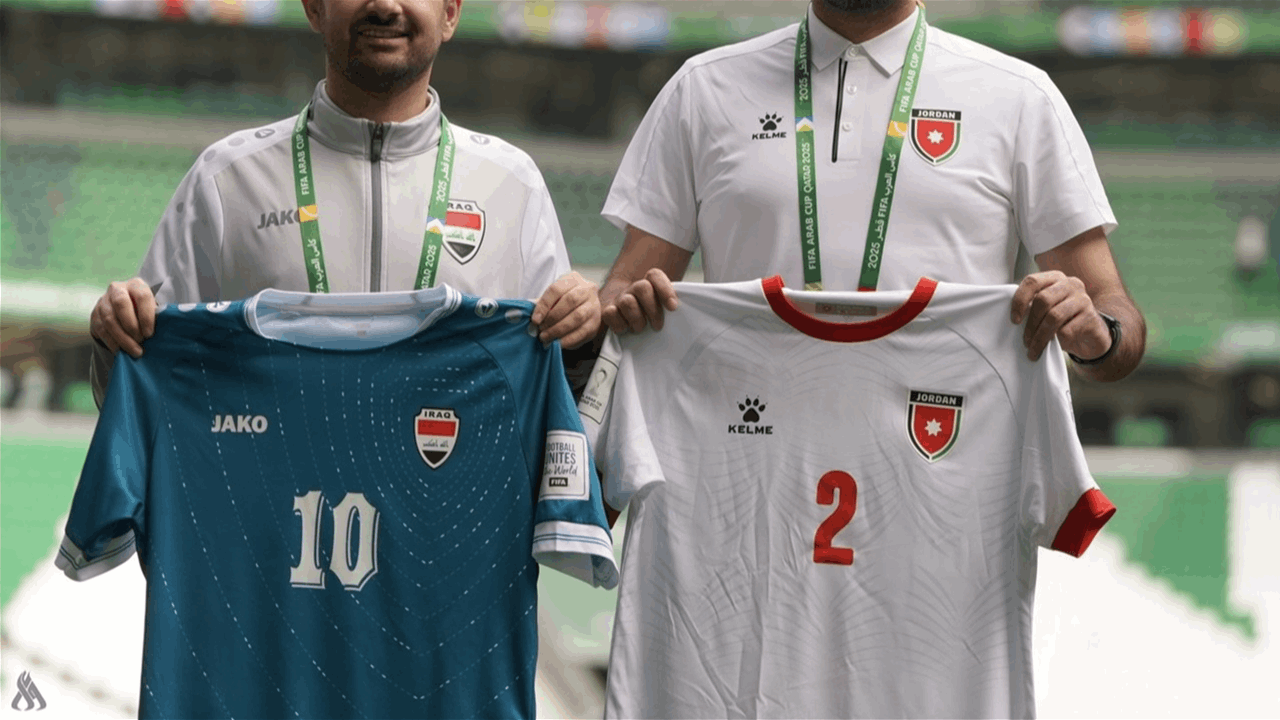 كأس العرب: المنتخب العراقي يعتمد الزي الأخضر في مواجهة الأردن