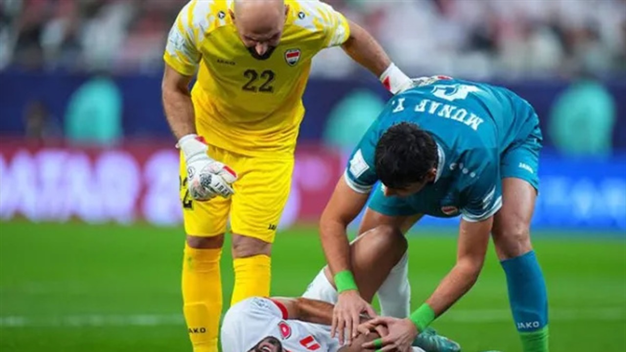 الكشف عن طبيعة اصابة نجم المنتخب الاردني يزن النعيمات