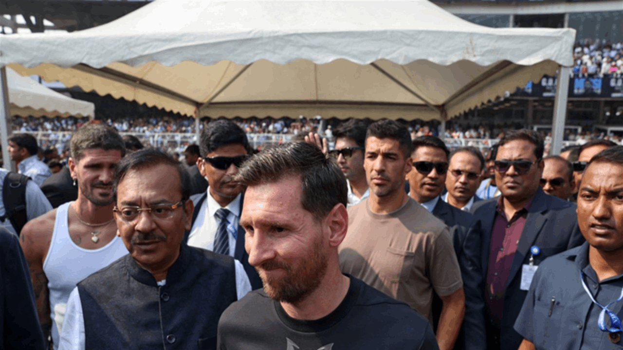 احتجاز منظم زيارة ميسي إلى الهند.. شغب وفوضى واقتحامات