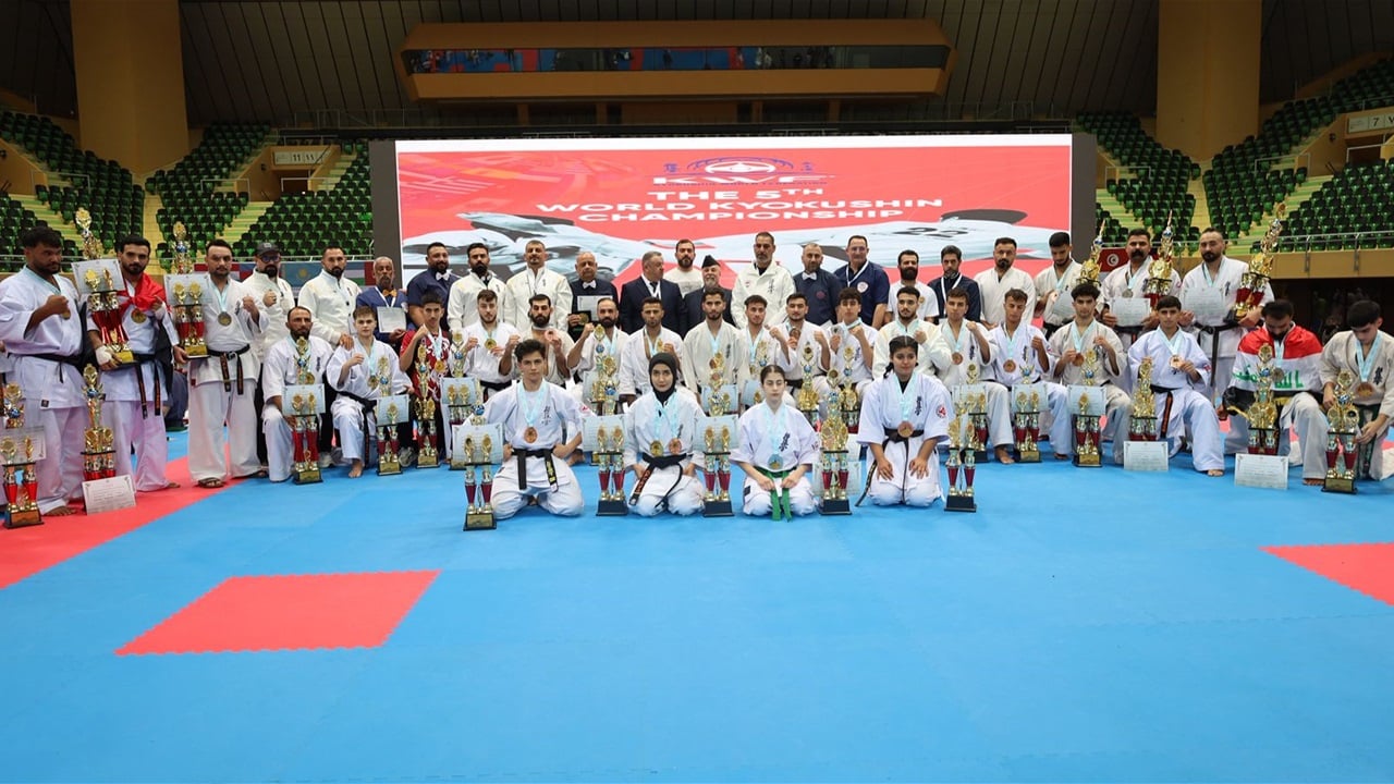 العراق يحقق المركز الثاني عالمياً في بطولة الكيوكوشنكاي