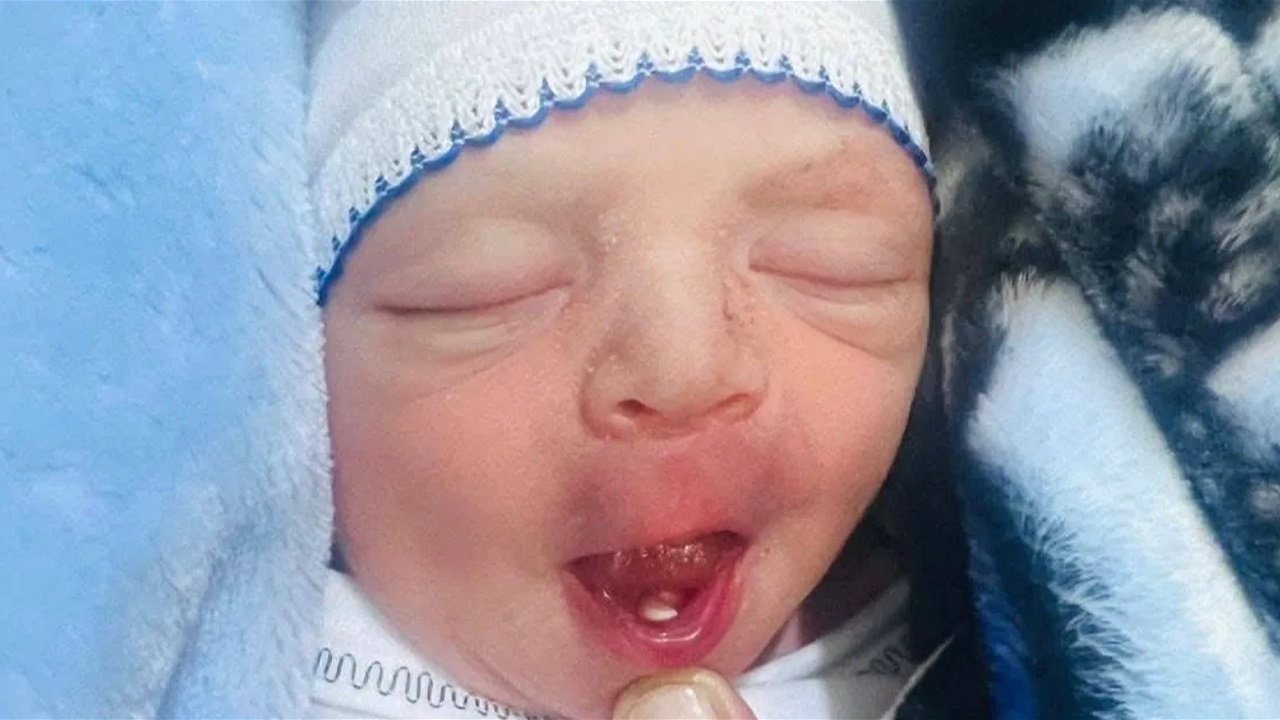 مولود جديد يُفاجئ الأطباء بسن لبني عند الولادة في بابل (صورة)