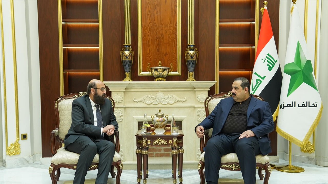 السامرائي يؤكد لأمير الإيزيديين أهمية ترسيخ التعايش المشترك