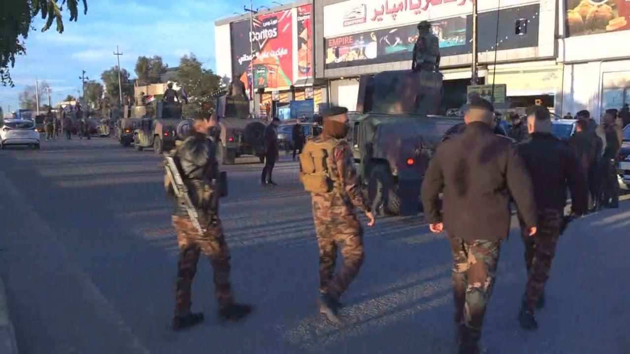 انتشار أمني في مدخل مدينة كركوك.. ماذا يحصل؟ (صور)