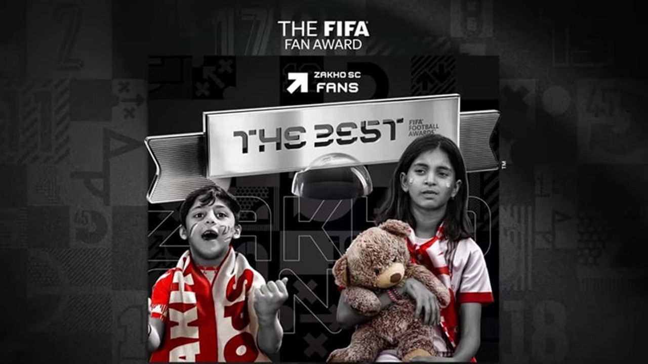 بعد فوزها بجائزة الفيفا.. جماهير زاخو تتلقى إشادات واسعة من الأندية العراقية