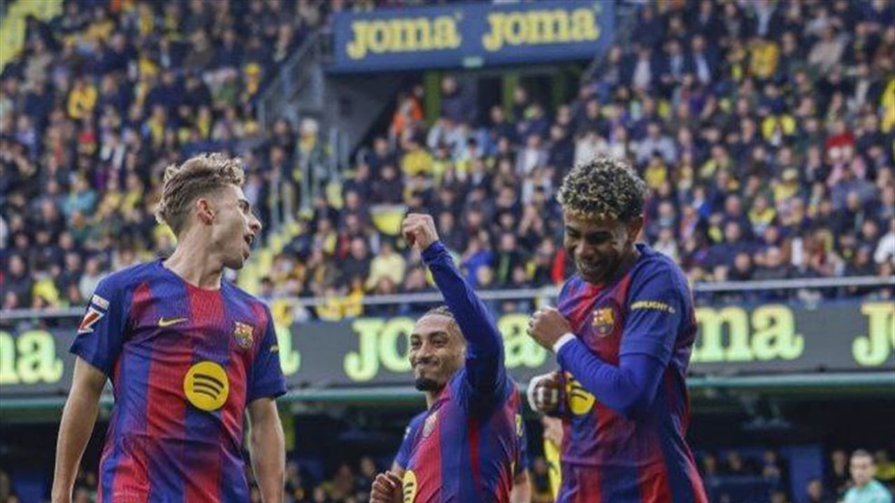 برشلونة يضرب فياريال بعقر داره ويعزز صدارته للدوري الإسباني