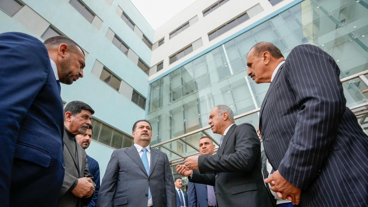 السوداني يتابع الأعمال التنفيذية لمشروع إنشاء مستشفى في الدجيل