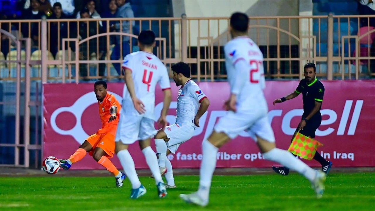 التعادل يحسم لقاء الكرمة وزاخو في نجوم العراق