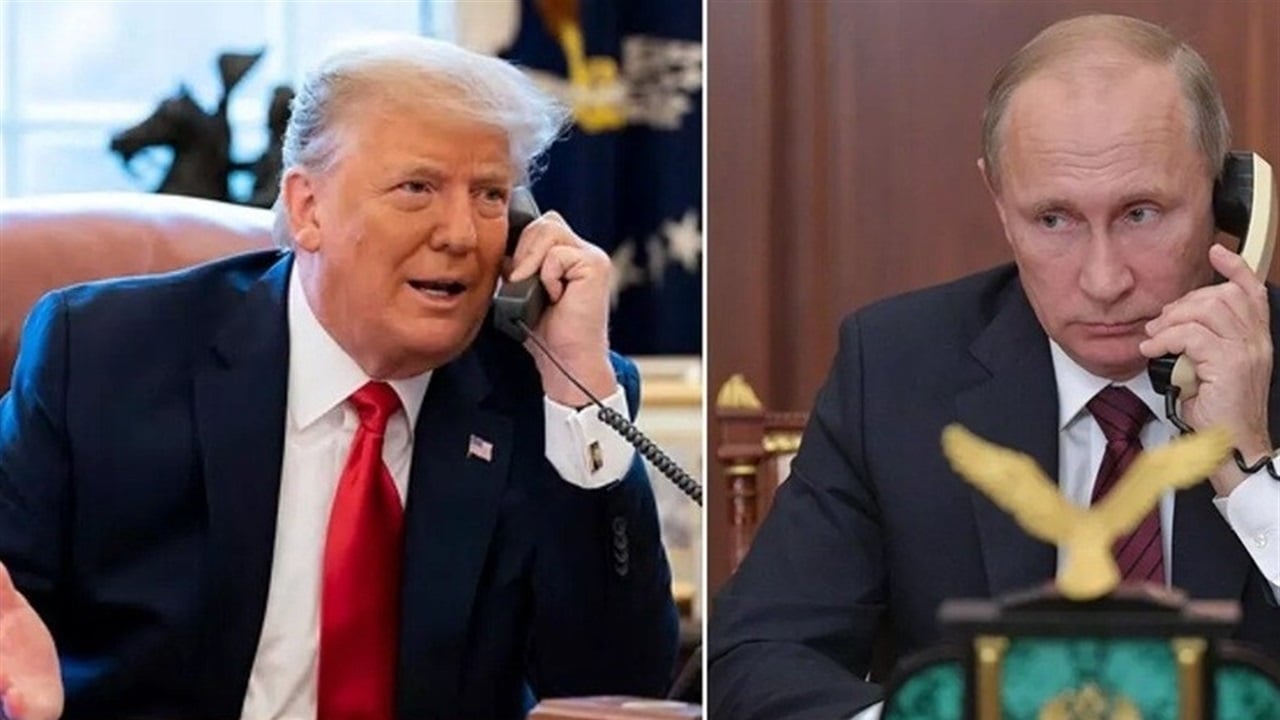ترامب يجري مكالمة "جيدة" مع بوتين قبل لقاء زيلينسكي