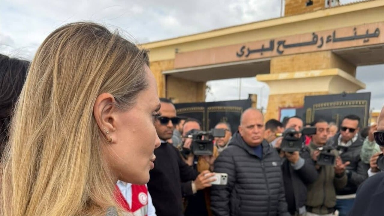 أنجلينا جولي من معبر رفح: يجب إدخال المساعدات إلى غزة بأقرب وقت