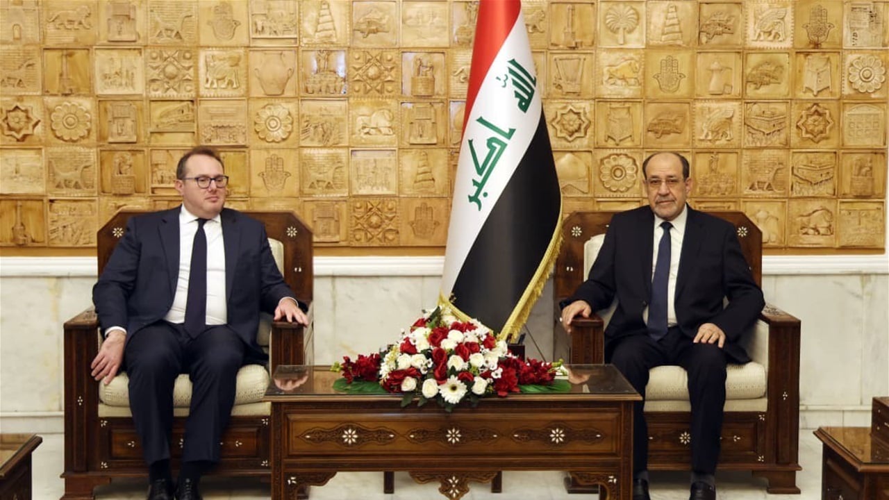 المالكي للقائم بأعمال السفارة الأمريكية: بناء دولة قوية يتطلب حصر السلاح وتعزيز سيادة القانون