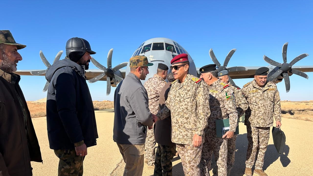 وفد عسكري برئاسة يار الله يصل الشريط الحدودي مع سوريا