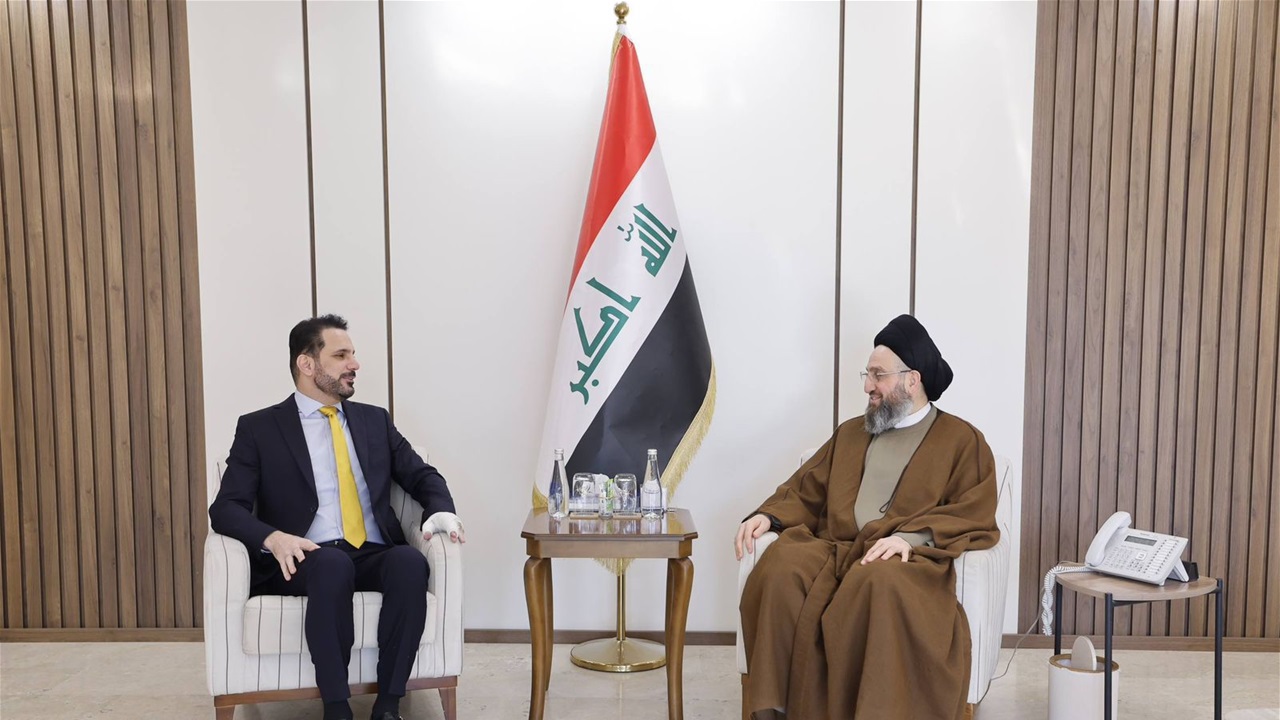 السيد الحكيم يلتقي شاسوار ويشدد على ضرورة استكمال المتبقي من الرئاسات الثلاث