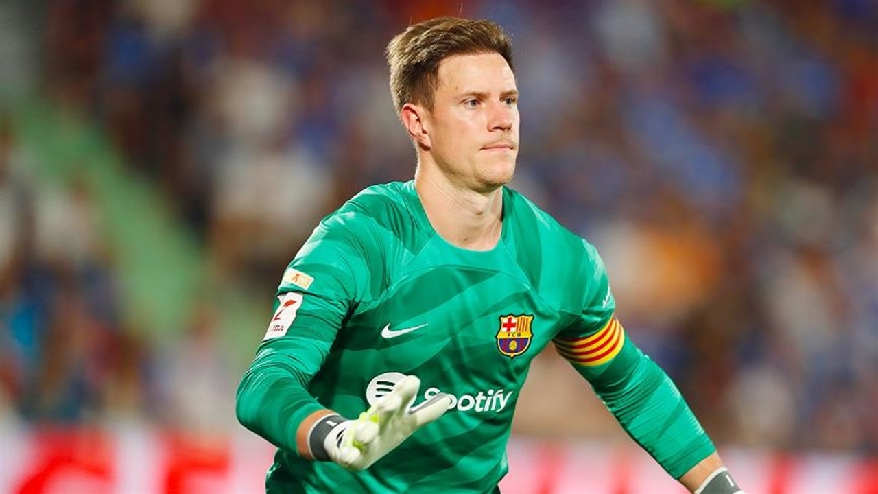 شتيغن يكمل الكشف الطبي مع ناديه الجديد