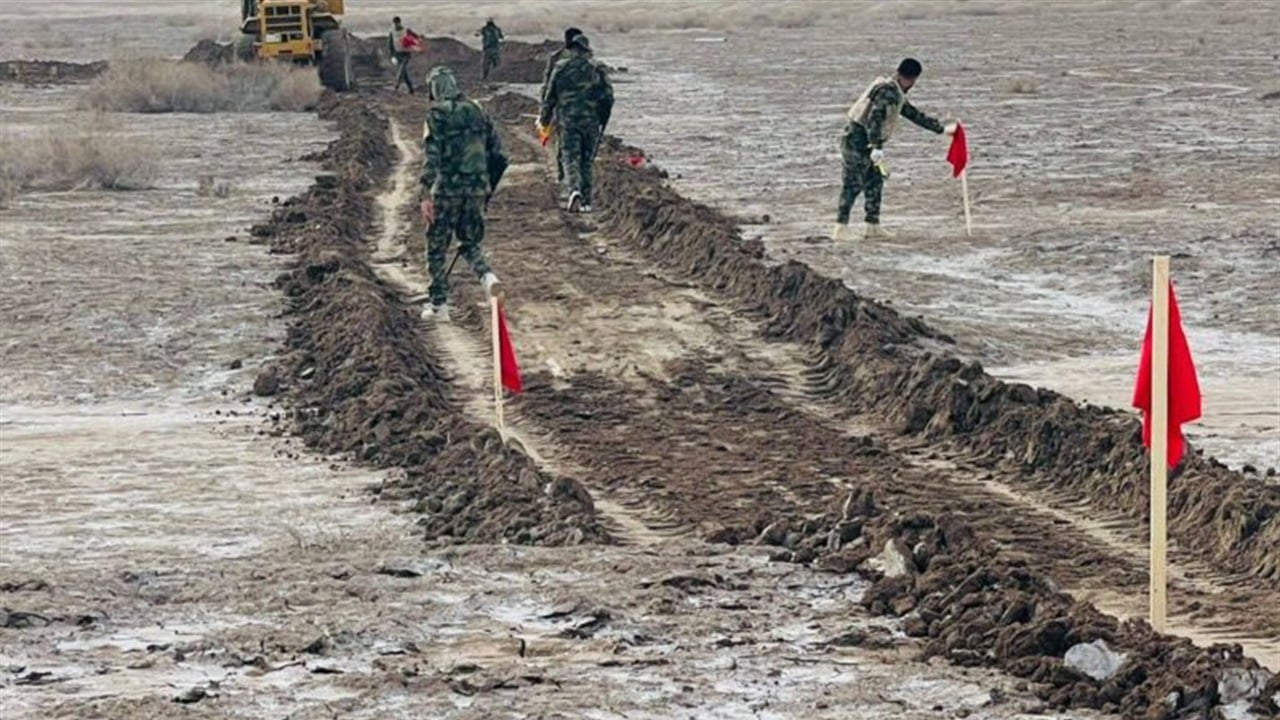 المباشرة بتطهير منطقة الشلامجة الحدودية