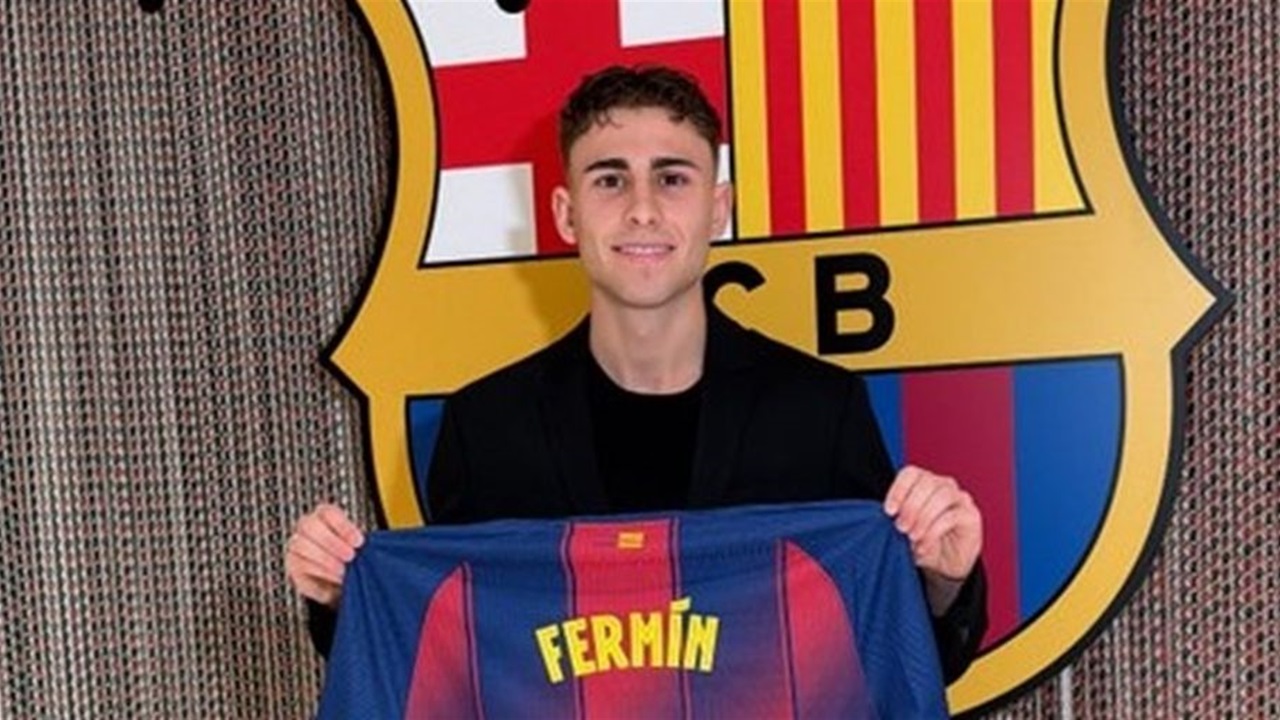 بشرط جزائي "فلكي".. برشلونة يُحصّن موهبته فيرمين لوبيز بعقد يمتد لـ2031