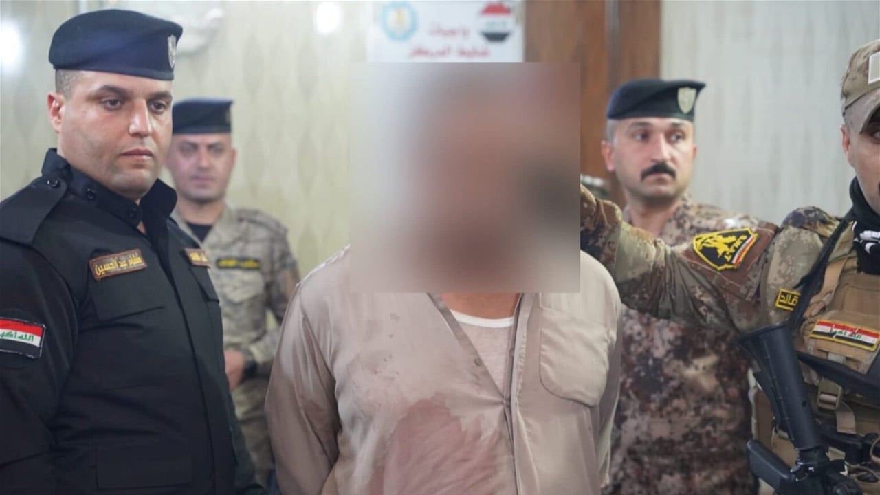 اعتقال شخص قتل طفلته في ديالى 