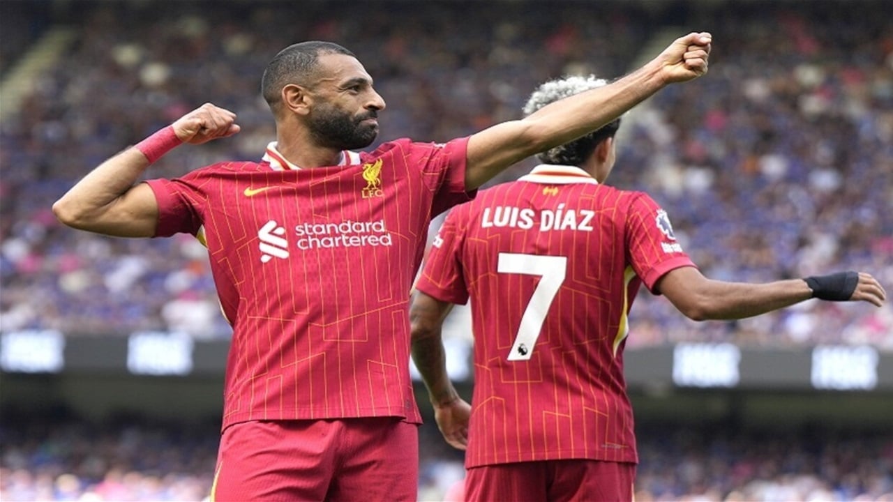 محمد صلاح يبصم على رقم قياسي جديد