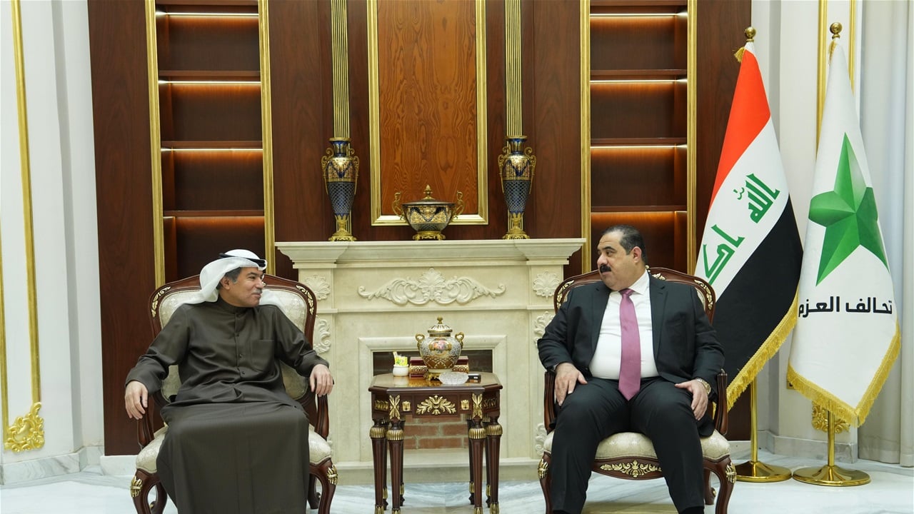 السامرائي والسفير الكويتي يبحثان تطورات المنطقة ويؤكدان أهمية الاستقرار