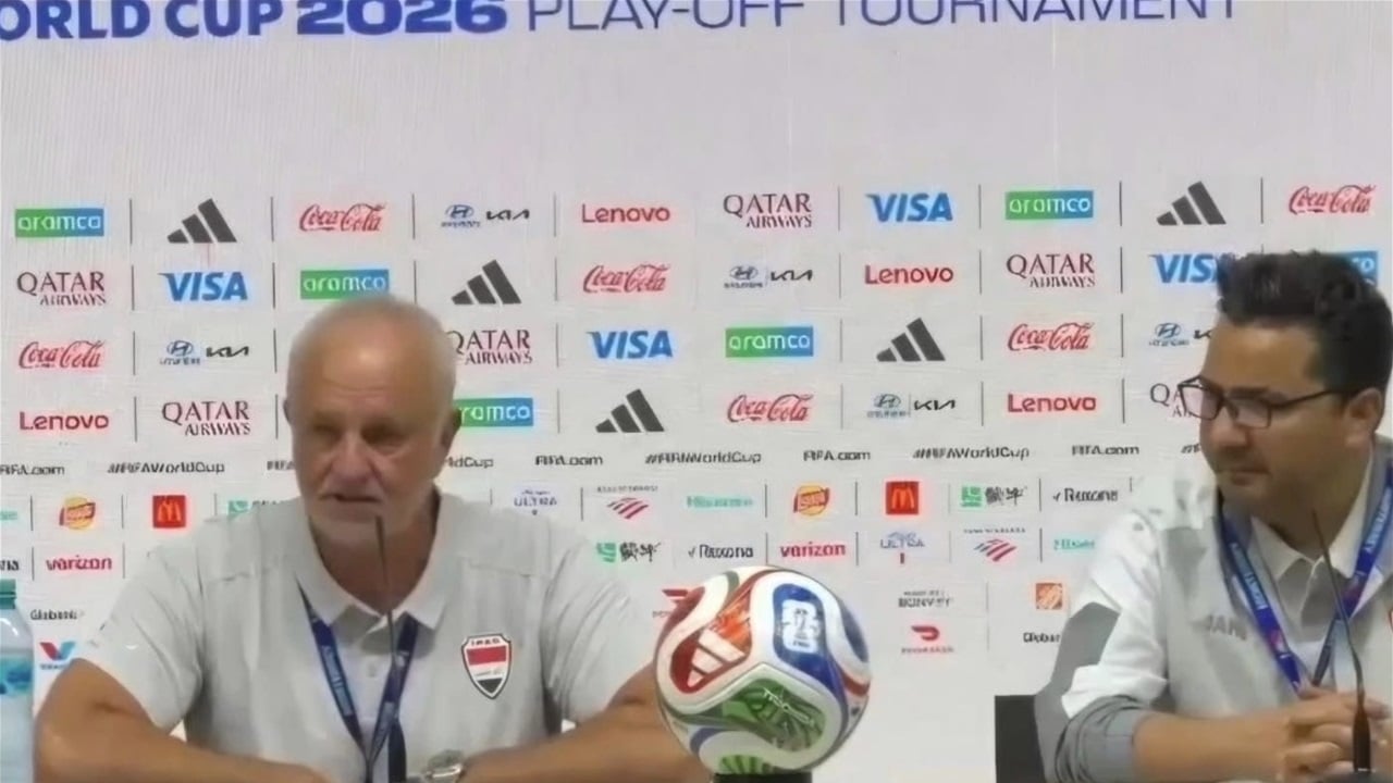 مدرب اسود الرافدين يعد بتحقيق "حلم المونديال" واسعاد 46 مليون عراقي