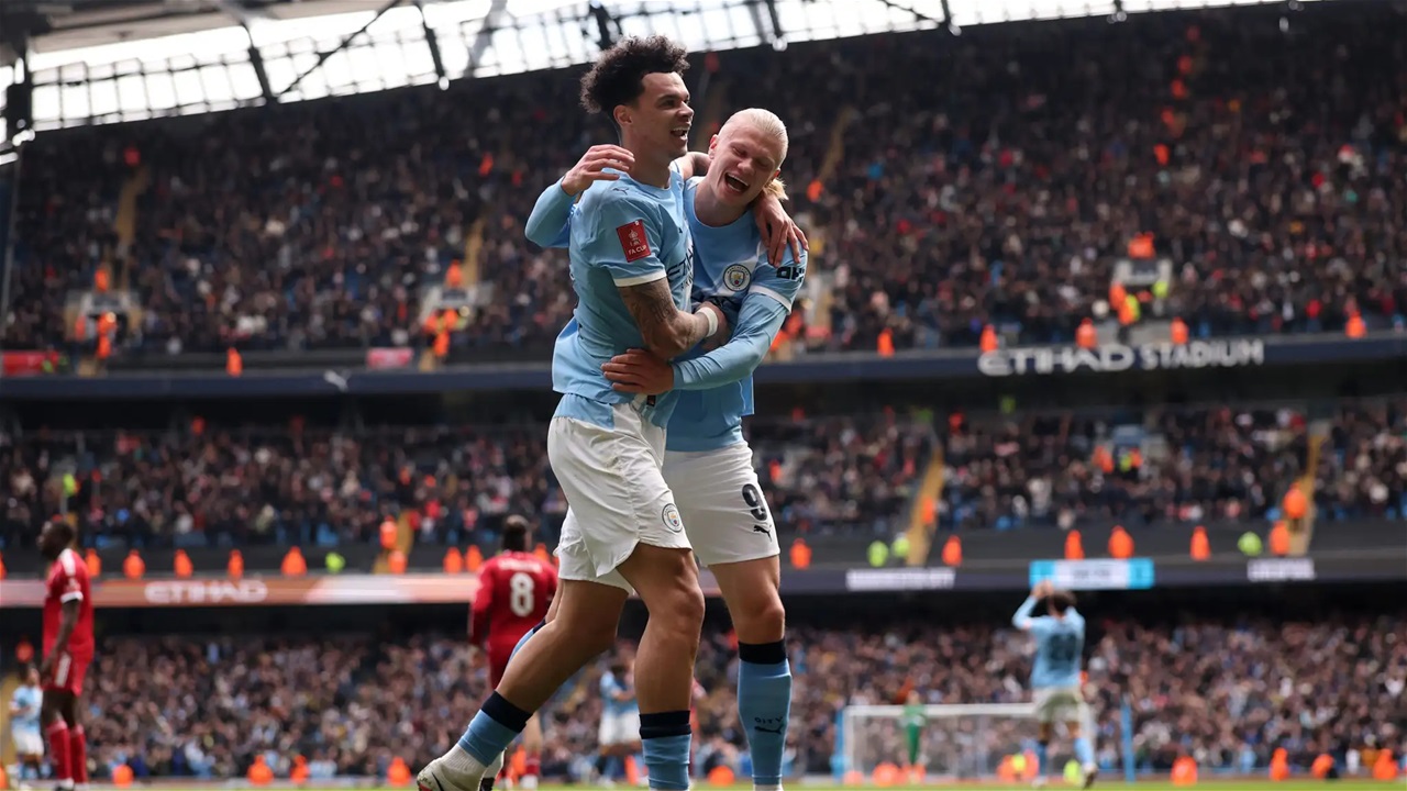 هالاند يقود مانشستر سيتي لفوز ساحق على ليفربول ويبلغ نصف نهائي كأس الاتحاد