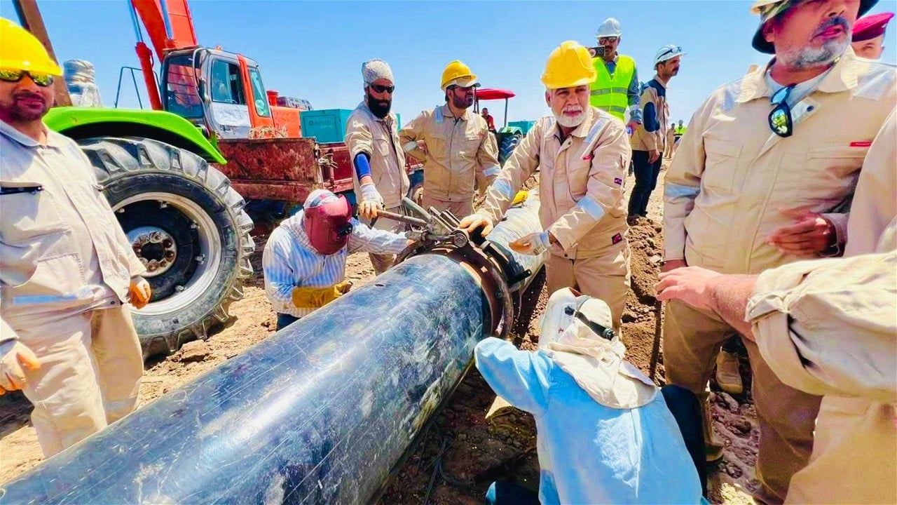 بإضافة (600) طن يومياً.. إطلاق "المشروع المعجّل" لتعزيز معالجة وضخ الغاز عبر الأنابيب