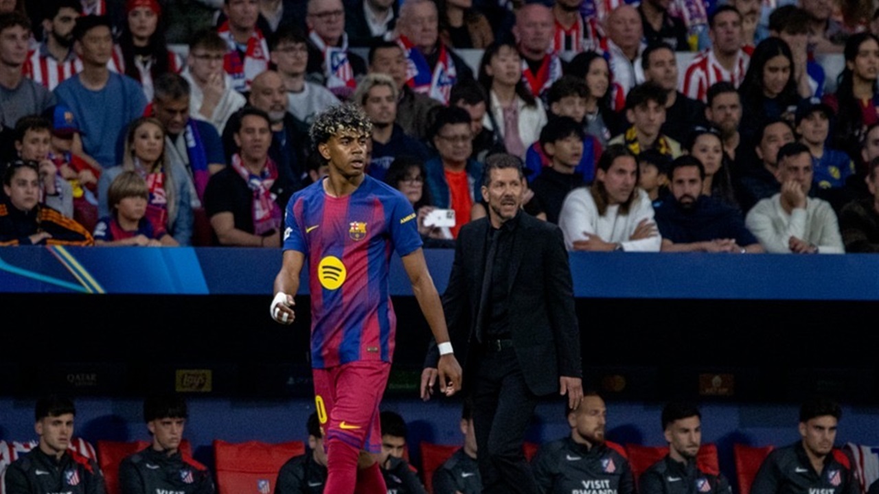 رسالة مؤثرة من لامين يامال