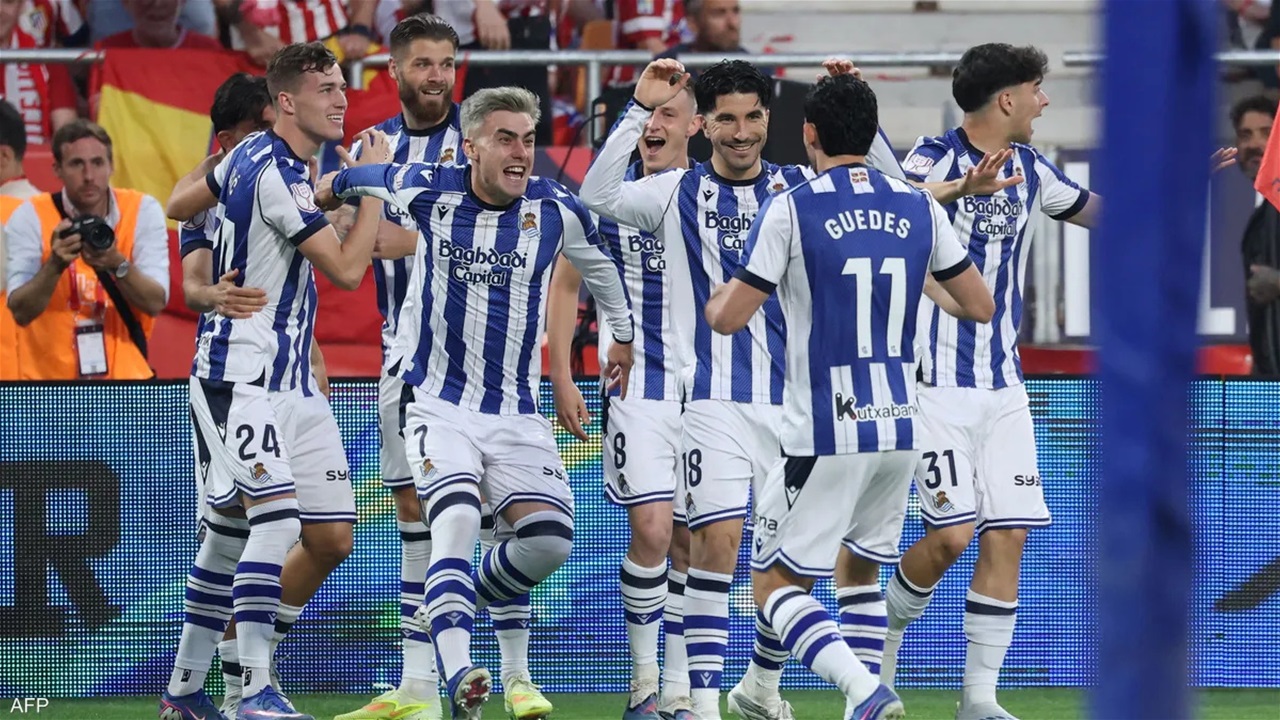 ريال سوسيداد يتوج بكأس ملك إسبانيا