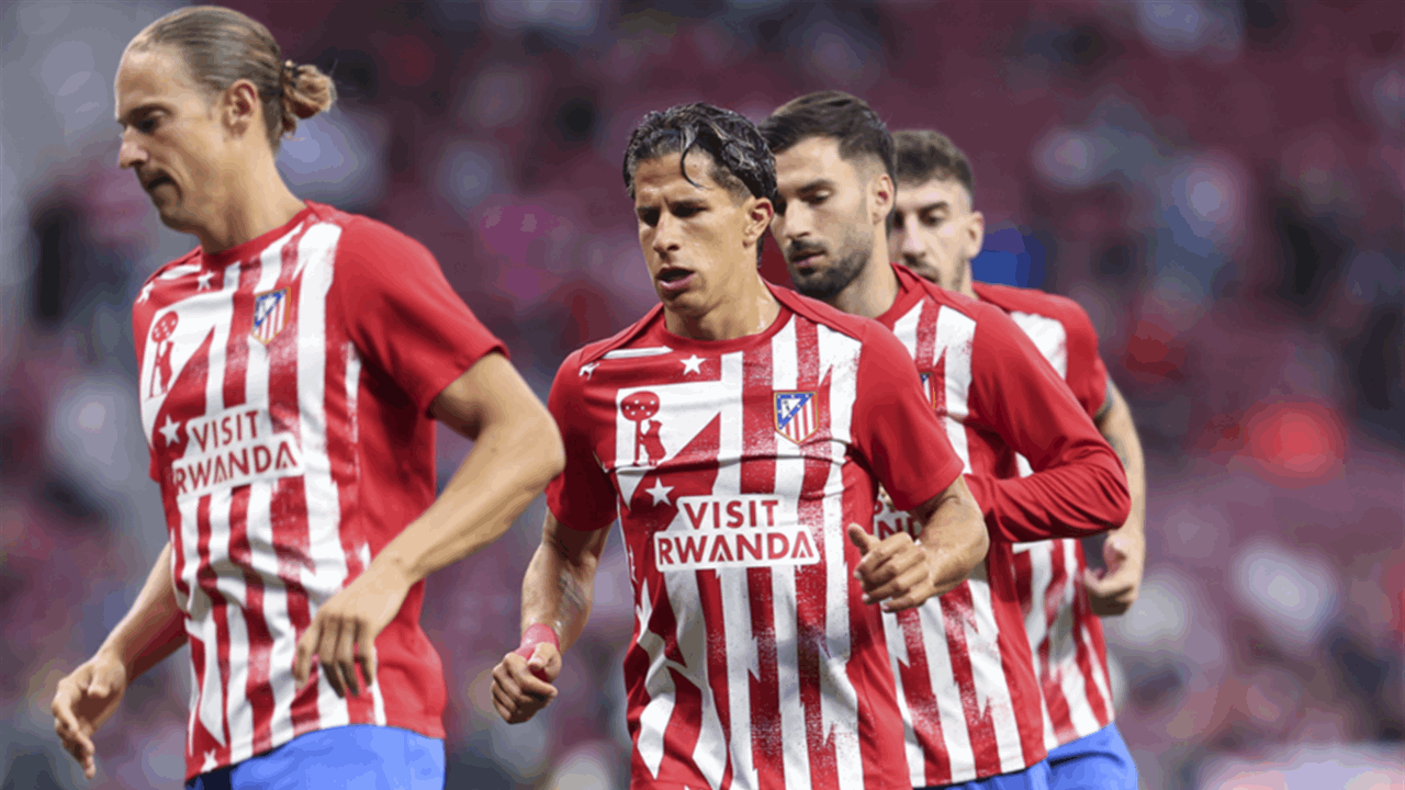 التشكيلة الأساسية لمواجهة أتلتيكو مدريد وأرسنال