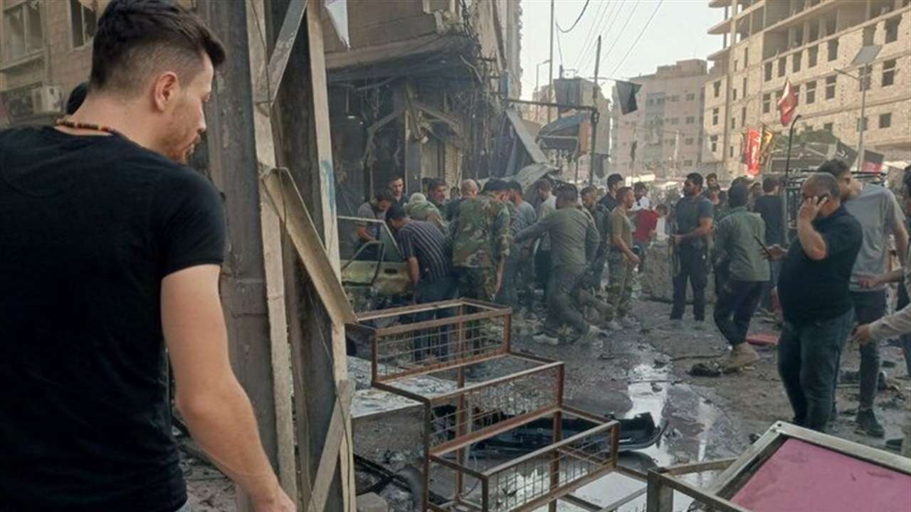 انفجار في منطقة السيدة زينب بدمشق