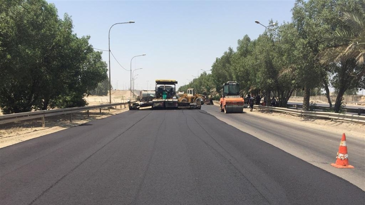 بغداد.. المباشرة بتأهيل الجسر الدوار شعلة – تاجي وصيانة شارع المنظور