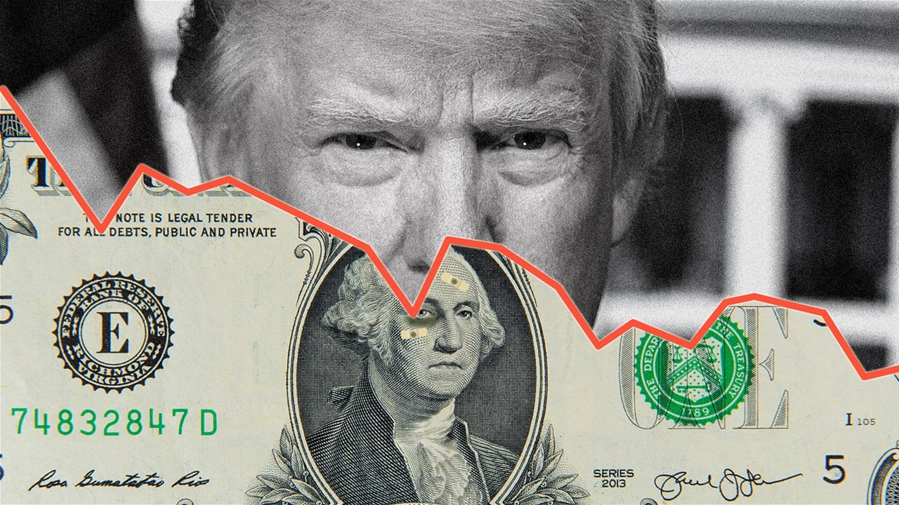 وجه ترامب على الدولار الاميريكي يكسر قاعدة عمرها 150 سنة