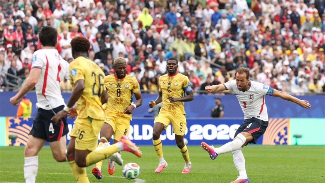 التعادل يحسم لقاء غانا وإنجلترا في كأس العالم