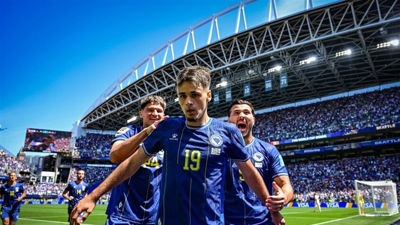 Bosna Hersek, 2026 Dünya Kupası'nda grubu 3. sırada tamamlayarak.