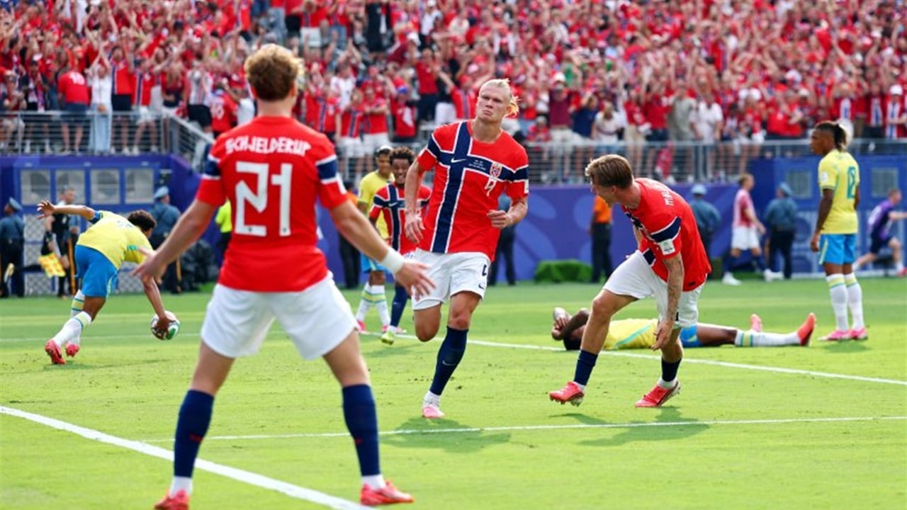 Norveç, Brezilya'yı eleyerek Dünya Kupası çeyrek finaline yükseldi