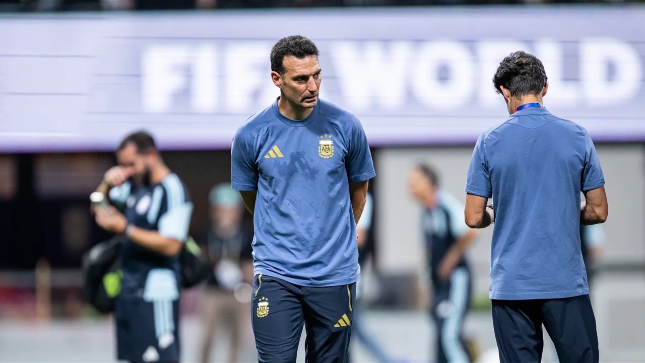 Scaloni explains his muted goal celebrations at 2026 World Cup