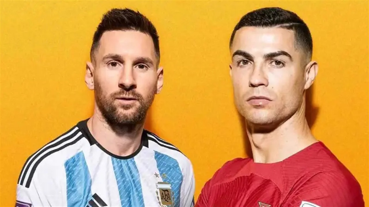 رونالدو يعزي ميسي بوفاة والده: عناق كبير لك ولعائلتك