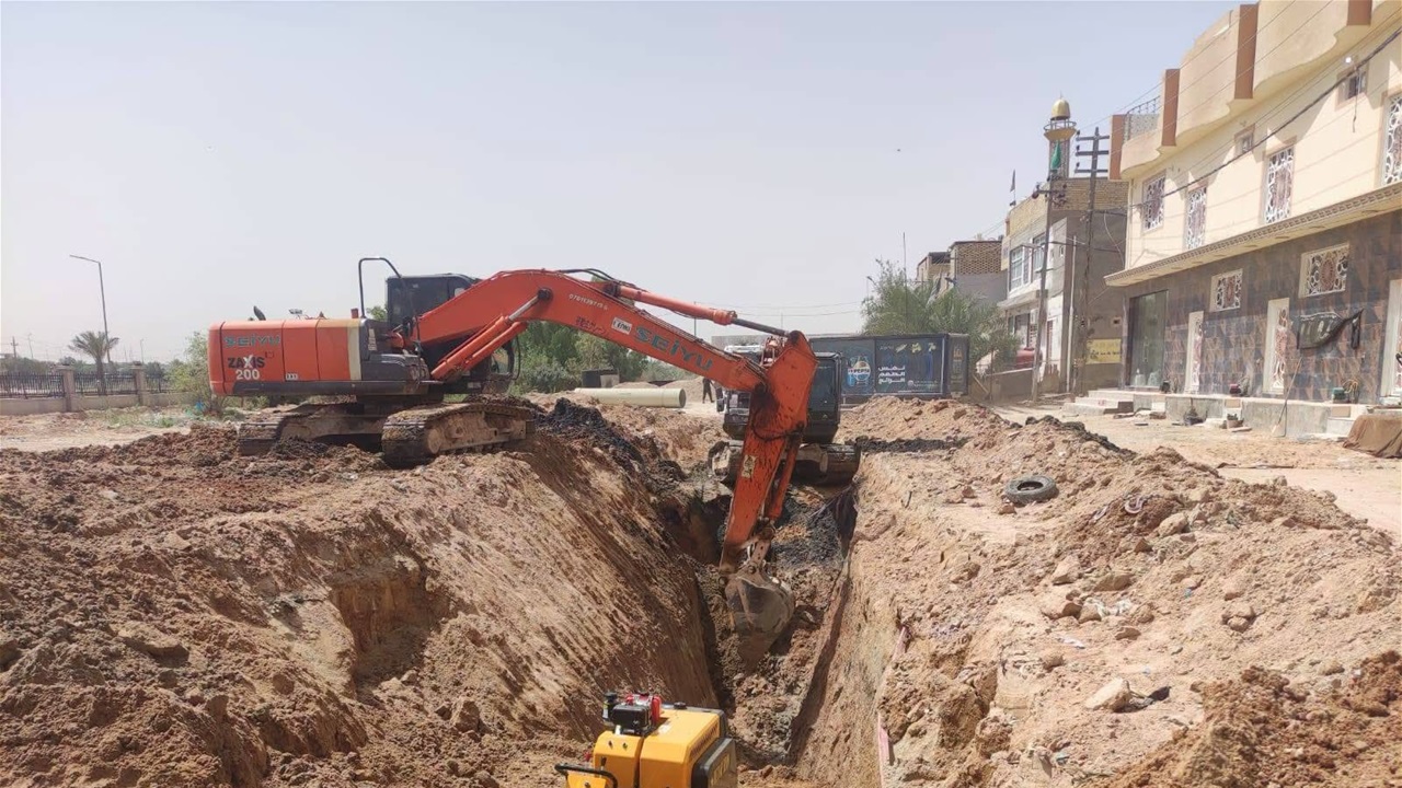 Nida Mahallesi kanalizasyon projesinde 485 kilometre şebeke döşeniyor