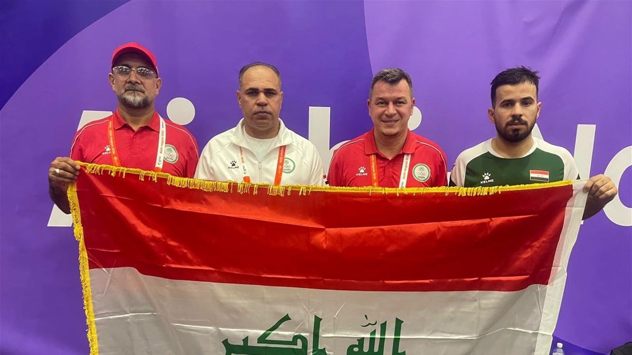 لاعب المنتخب العراقي للتيك بول علي جليل يتأهل إلى نهائي دورة الألعاب الآسيوية