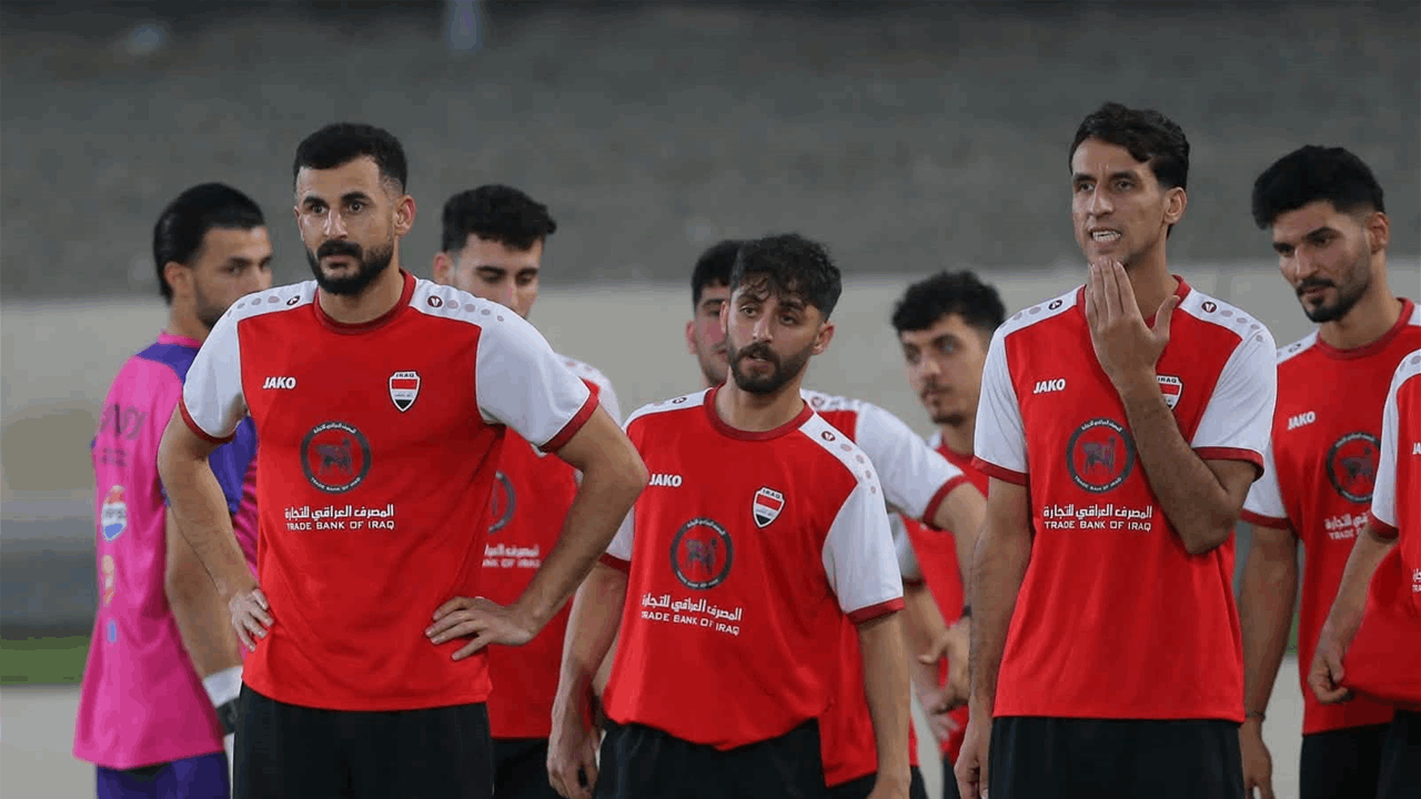 بالصور من جدة.. أسود الرافدين يستعدون لمواجهة السعودية في خليجي 27